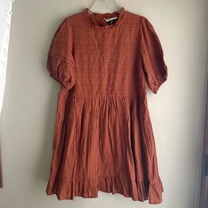 NWT Boho Burnt Orange Dress